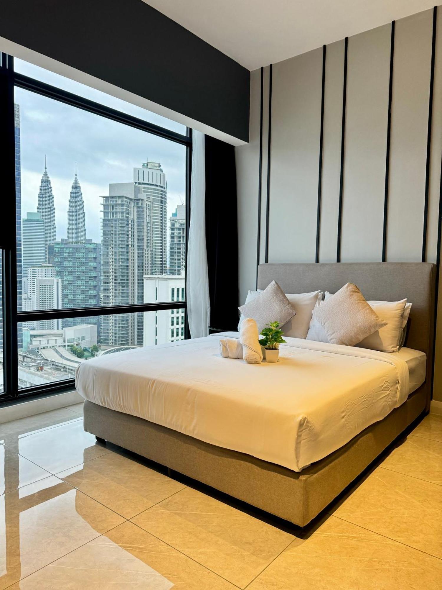 Апартаменты Axon Infinity Pool Kl Куала-Лумпур Экстерьер фото